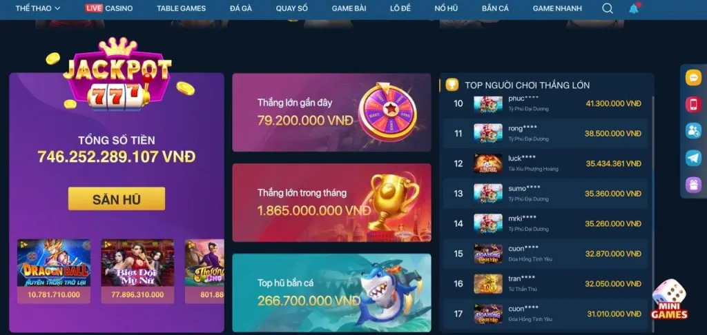 Hoàn Trả Tiền Mặt d88 win